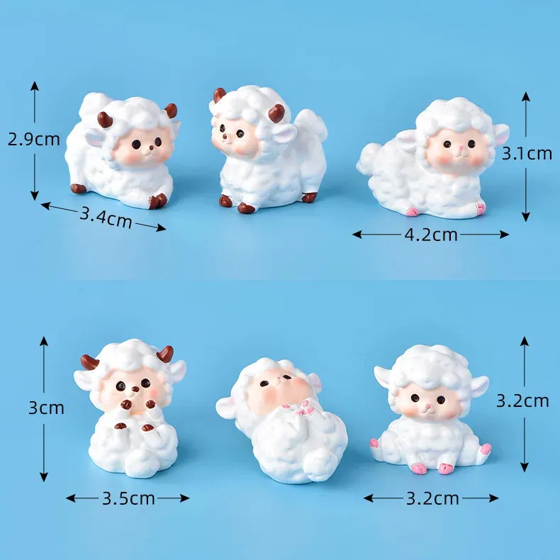 

Миниатюрные фигурки животных из смолы