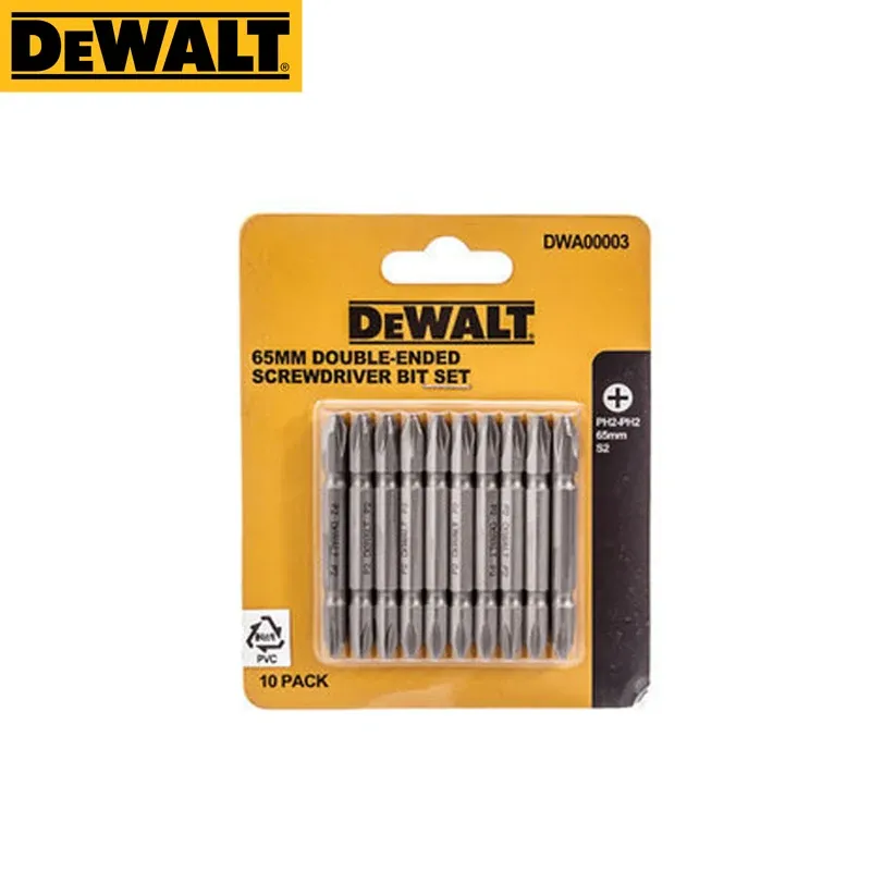 

DEWALT DWA00003 DWA00002 Набор двусторонних отверток, 10 шт., 65 мм, 110 мм, аксессуары для электроинструментов Dewalt