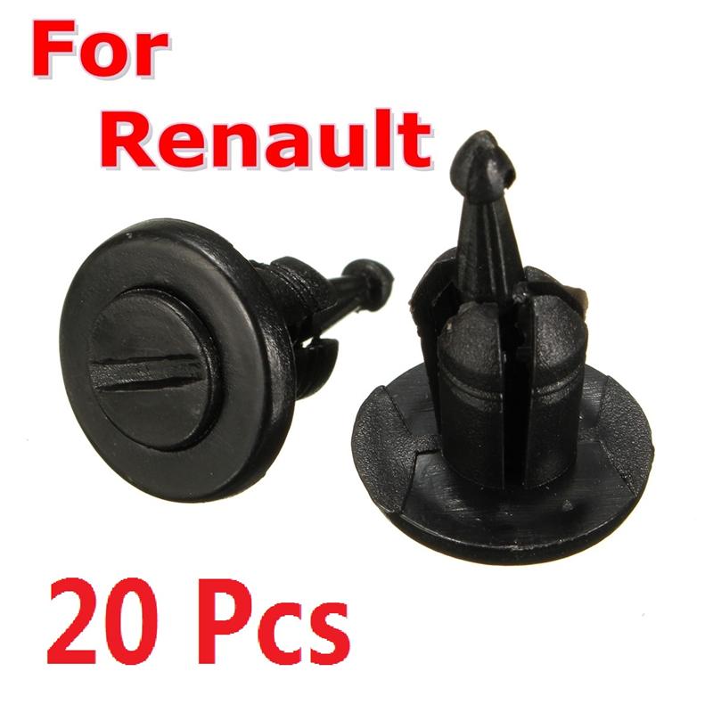 

Заклепки для бампера Renault Clio Laguna Megane Espace 7703072360, 20 шт.