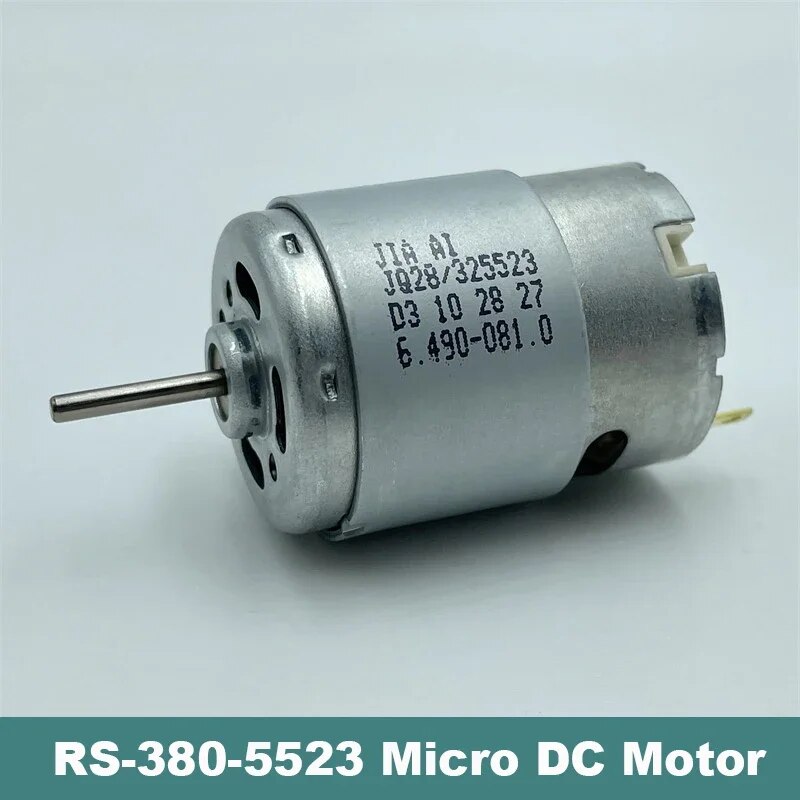 

RS-380 Micro 28 мм электродвигатель постоянного тока 3 в-7,4 в 26800 об/мин, высокая скорость, большой крутящий момент, Угольная щетка, сильный магнитный двигатель, «сделай сам», игрушечный автомобиль, лодка