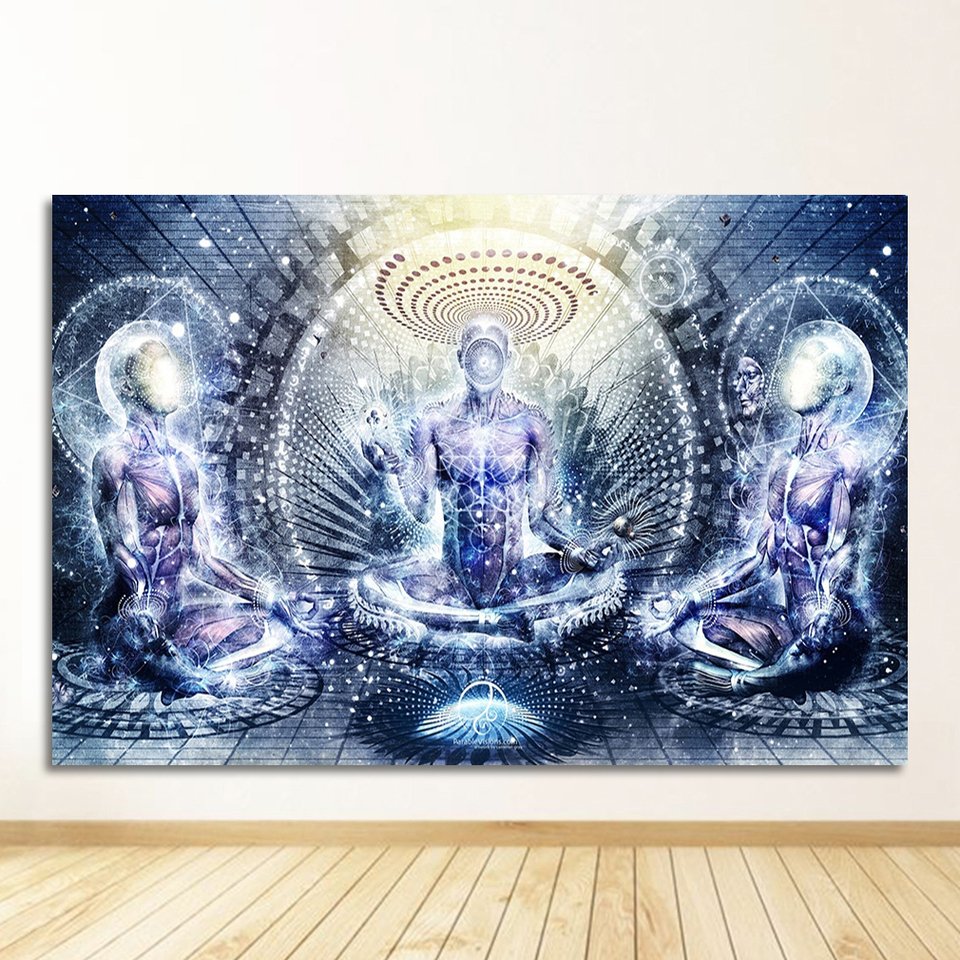 

Живопись на холсте Alex Grey Psychedelic Trippy Tree