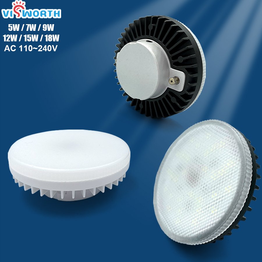 

VisWorth Светодиодная лампа GX53 5-18 Вт теплый/холодный белый свет