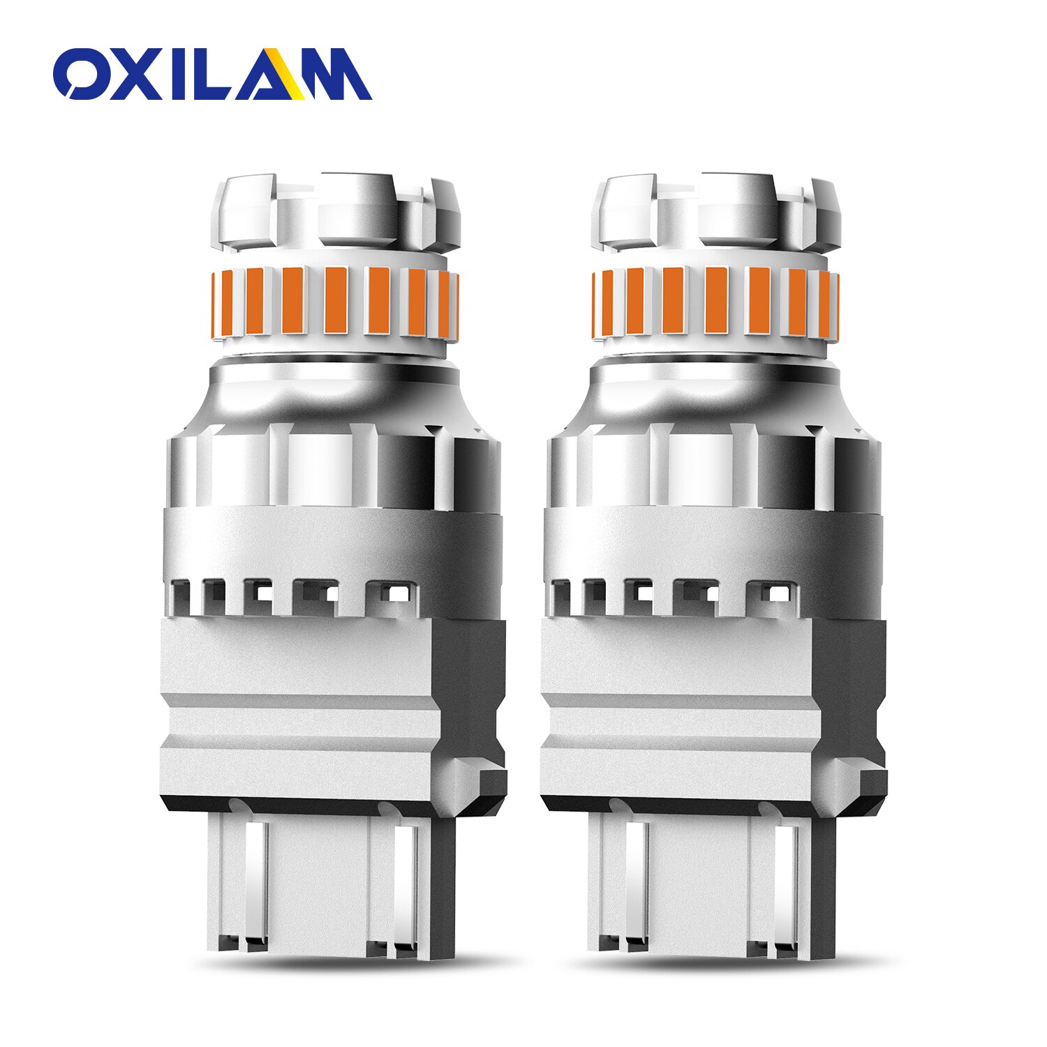 

OXILAM 2 шт. 3157 фонарь Canbus указатель поворота T25 3156 P27W P27/5 Вт