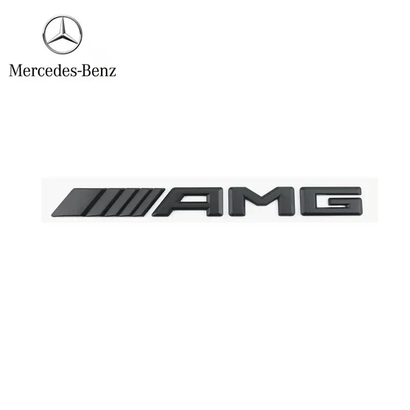 

3D ABS автомобильный задний багажник, наклейка с буквами, наклейка для Mercedes Benz AMG A B C E G CLA C63 C63S E53 GT SLK W176 W205 W177 C260L