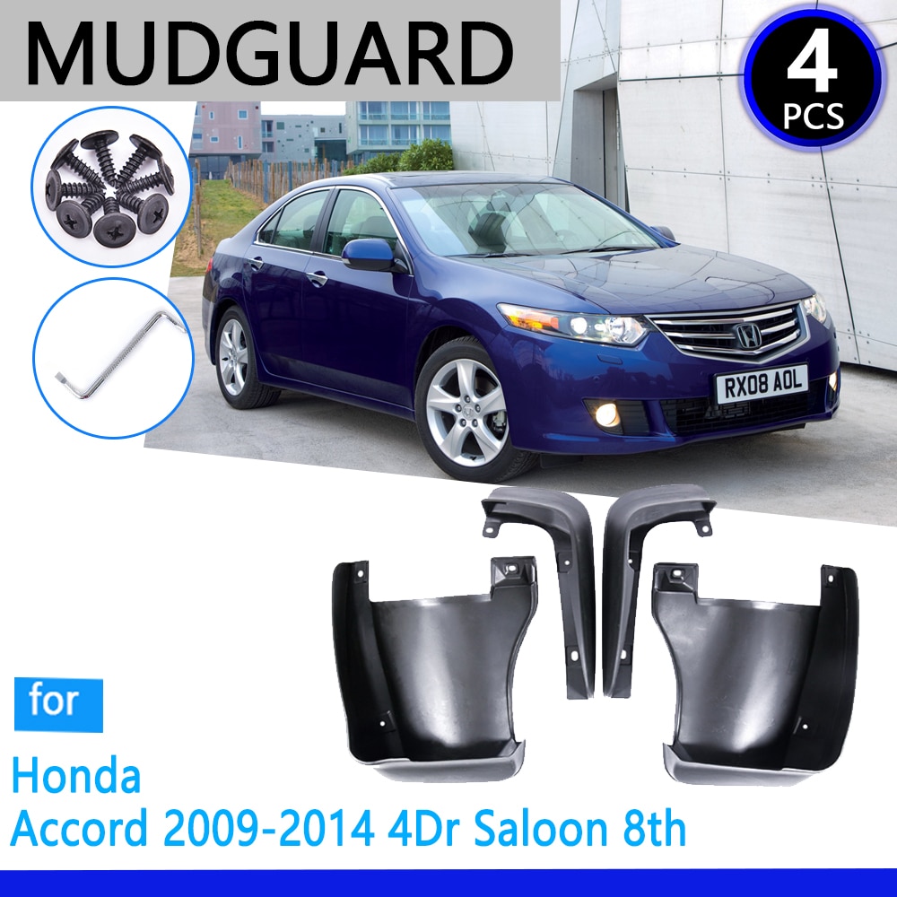 

Брызговики подходят для Honda Accord Euro Acura TSX 2009 ~ 2014 2010 2011 2012 2013, автомобильные аксессуары, брызговик, запасные части для авто