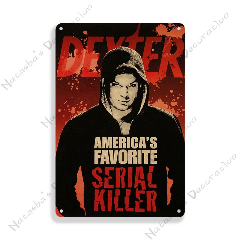 

Металлическая табличка Dexter Michael C. Hall