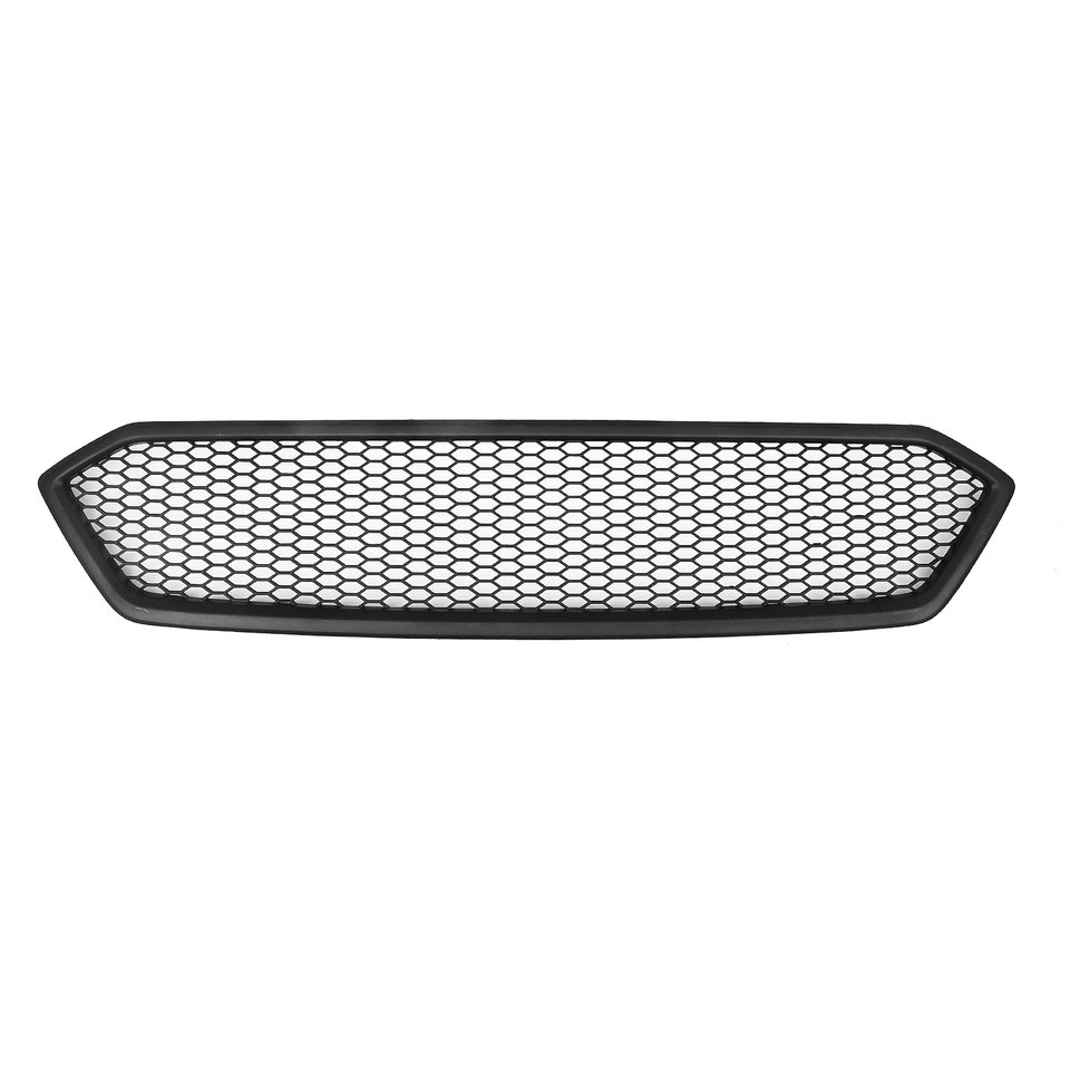 

Передняя решетка Racing Grill для Subaru Impreza WRX STI 2018-2021, углеродное волокно, глянцевая/матовая черная сетка верхнего бампера, капот