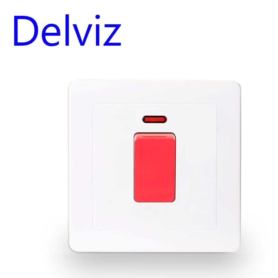 

Настенный переключатель Delviz, модель 86, 45 А, двухполюсный, с двойным разрывом, для кондиционеров, панель управления водонагревателем