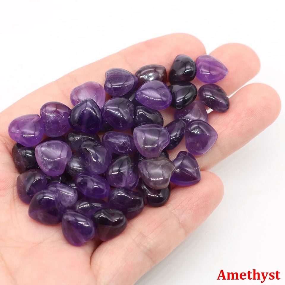 

Серьги из натуральных кристаллов 10мм