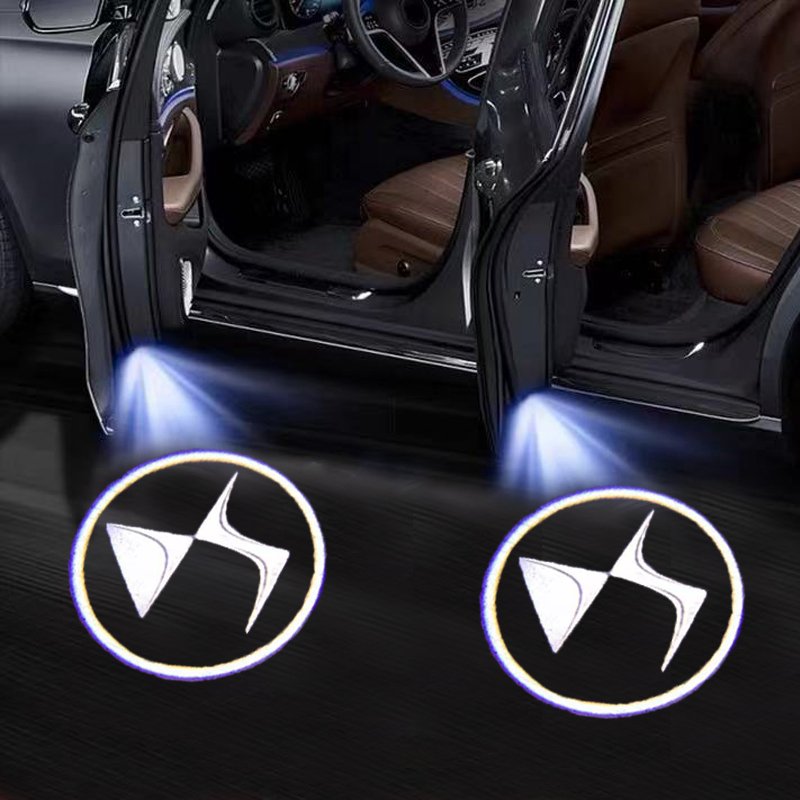 

2 шт. для Citroen C1 C2 C3 C4 C5 C6 C8 C4L DS3 DS4 DS5 DS6 Эмблема двери автомобиля Светодиодная лампа Добро пожалования Беспроводной лазерный проектор