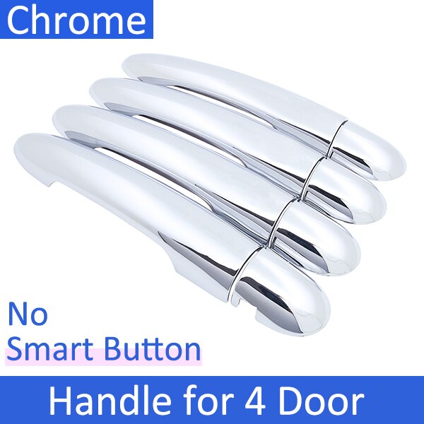 

4 шт., хромированная крышка дверной ручки для Nissan первоклассной P12 2002 2003 2004 2005 2006 2007 2008