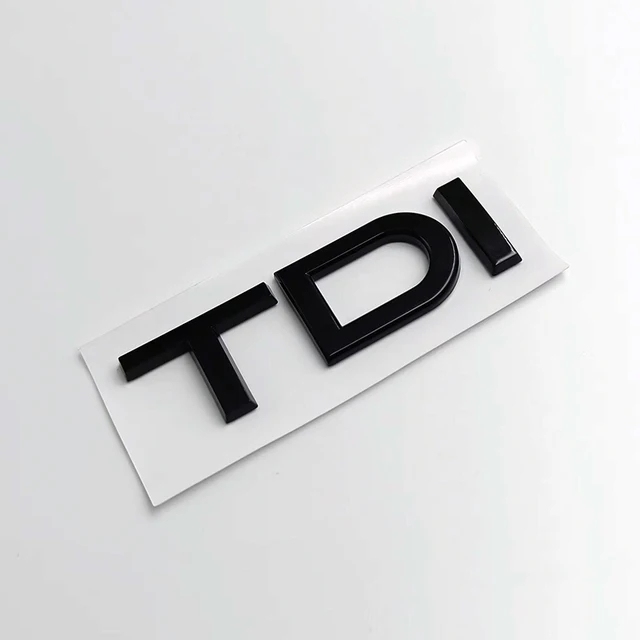 

3D Наклейка На Автомобиль Из АБС-пластика TFSI TDI С Буквенным Логотипом, Эмблема Багажника