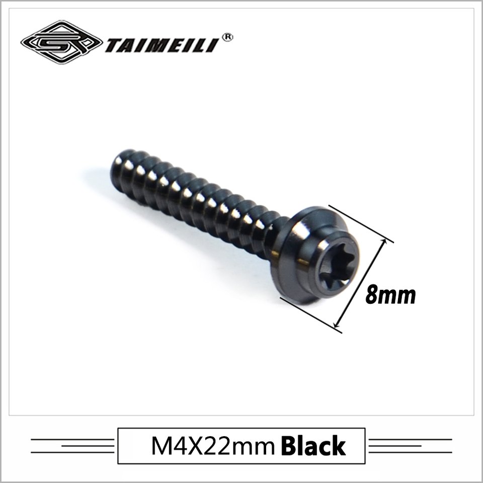 

Титановый болт TAIMEILI серии T2, Самонарезающий винт с маленькой головкой m4x22 мм 5x25 мм