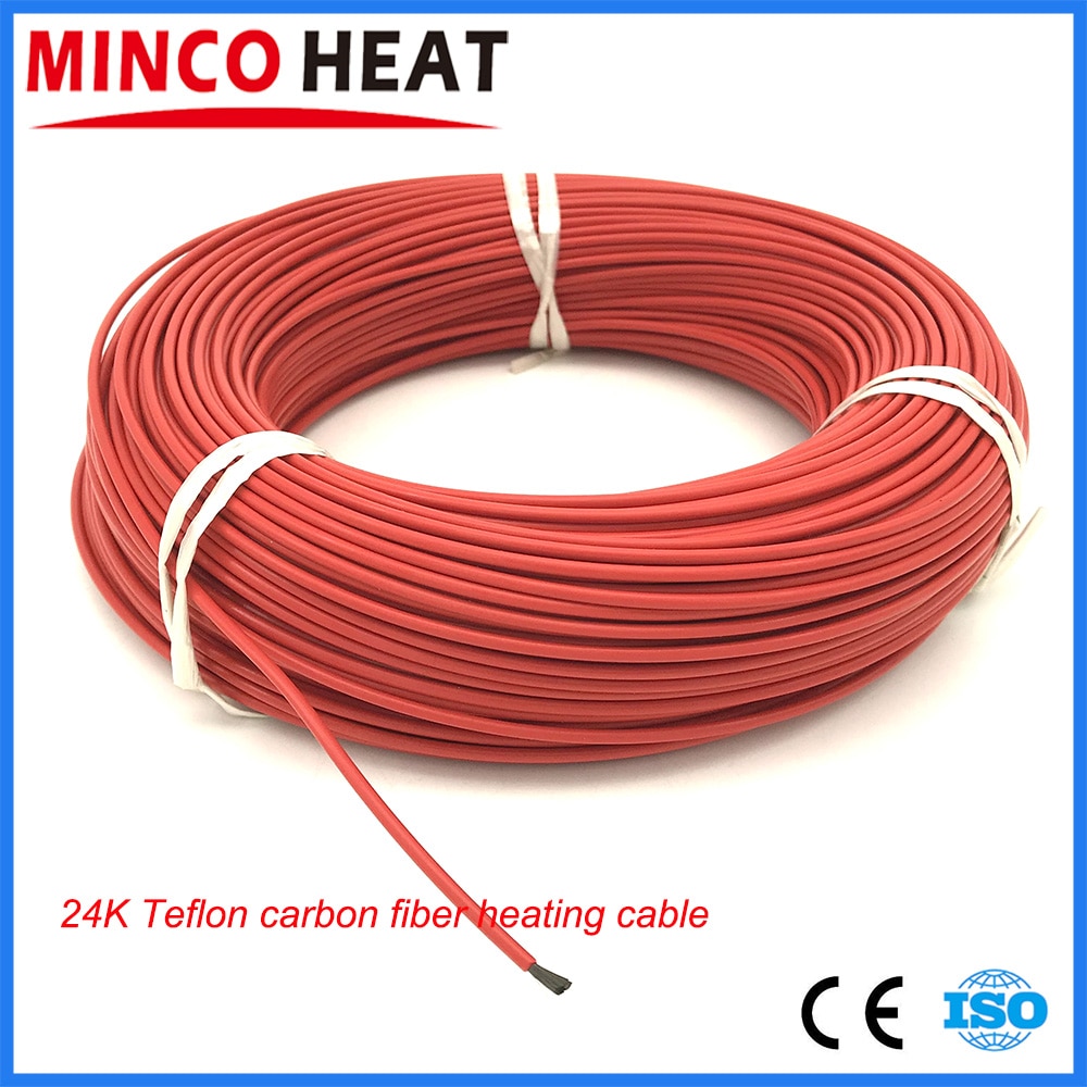 

MINCO HEAT нагревательный кабель из углеродного волокна 15 м 24K