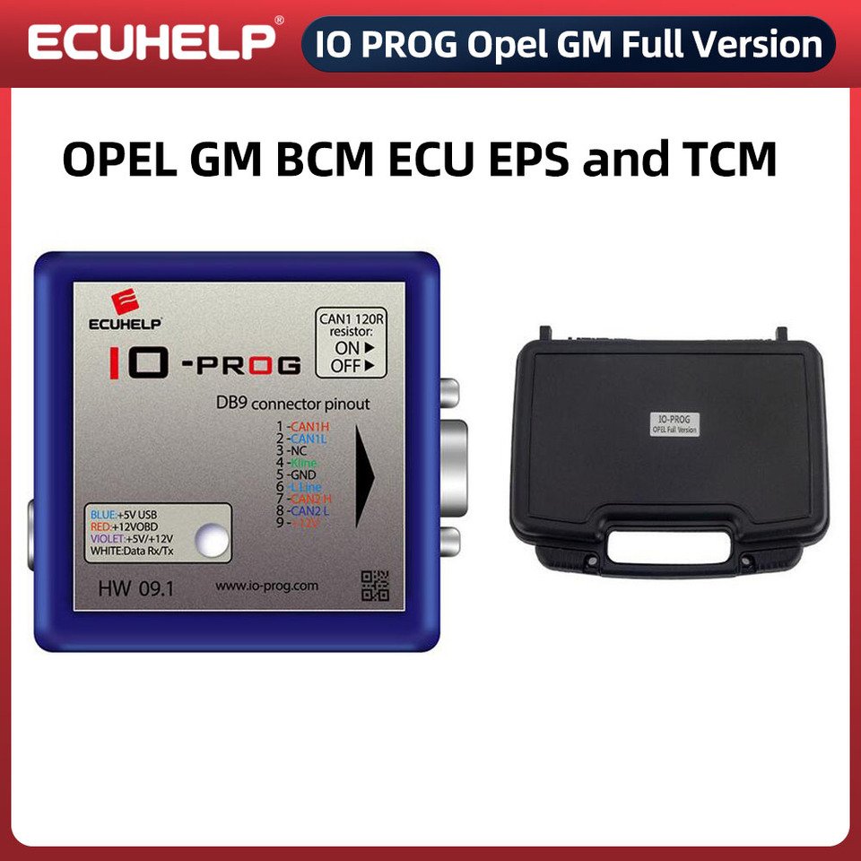 

ECUHELP IO-PROG для Opel для GM ECU BCM EPS TCM Программаторный терминал Multi для OBD или on Bench [Полная версия]
