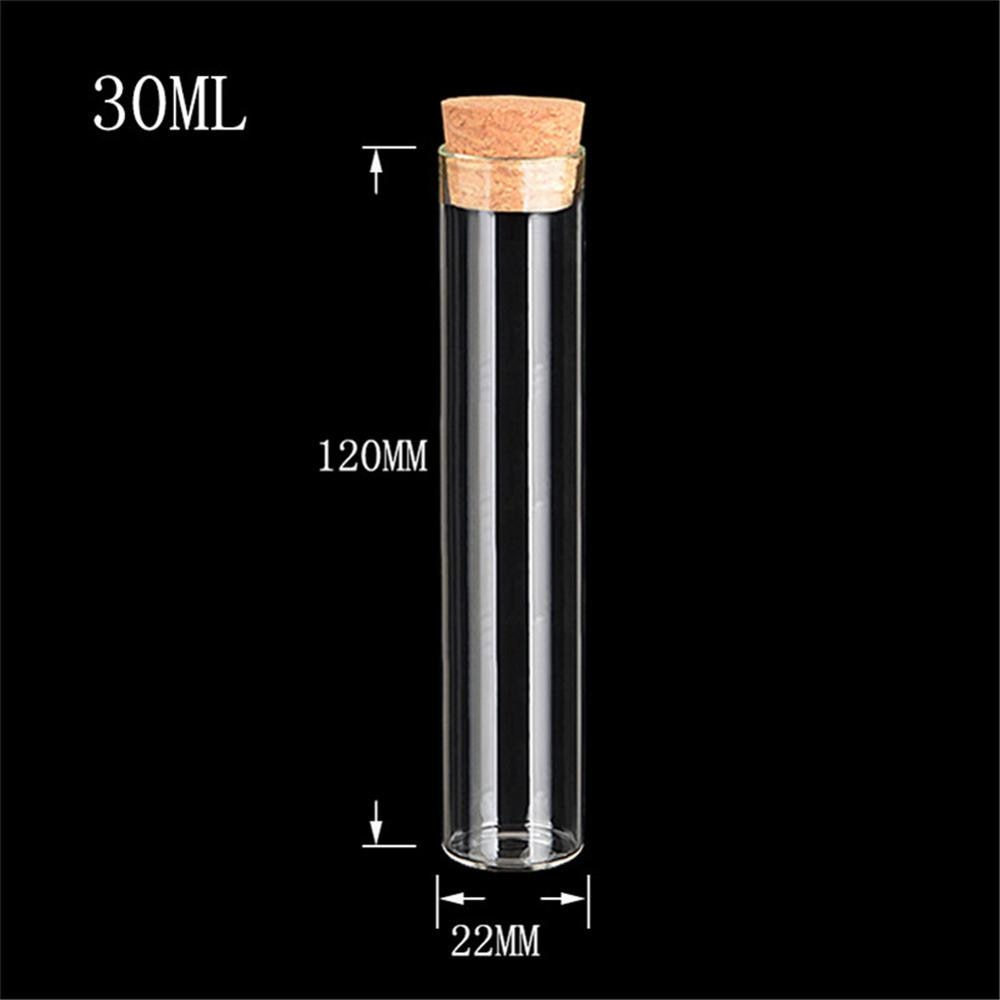 

Мини стеклянные флаконы с пробкой Jarvials 100 шт.