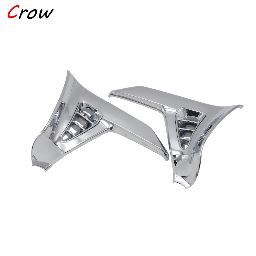 

Хромированный треугольный чехол для Honda GoldWing GL1800 GL1800 2001-2011, хромированные левые и правые детали мотоцикла, модифицированные аксессуары