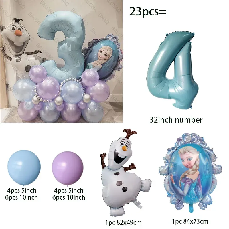 

Набор воздушных шаров Disney Frozen для дня рождения
