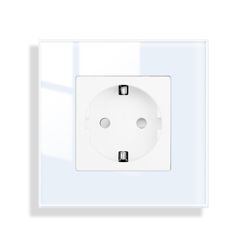 

Bingoelec белая двойная розетка с USB