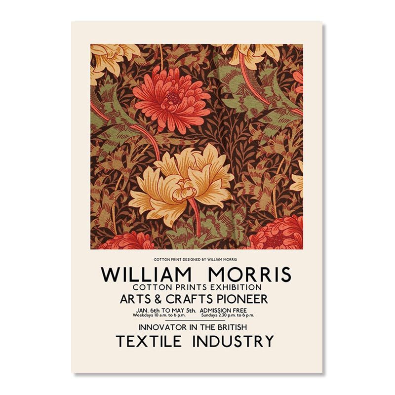 

Печать на холсте William Morris Современный стиль