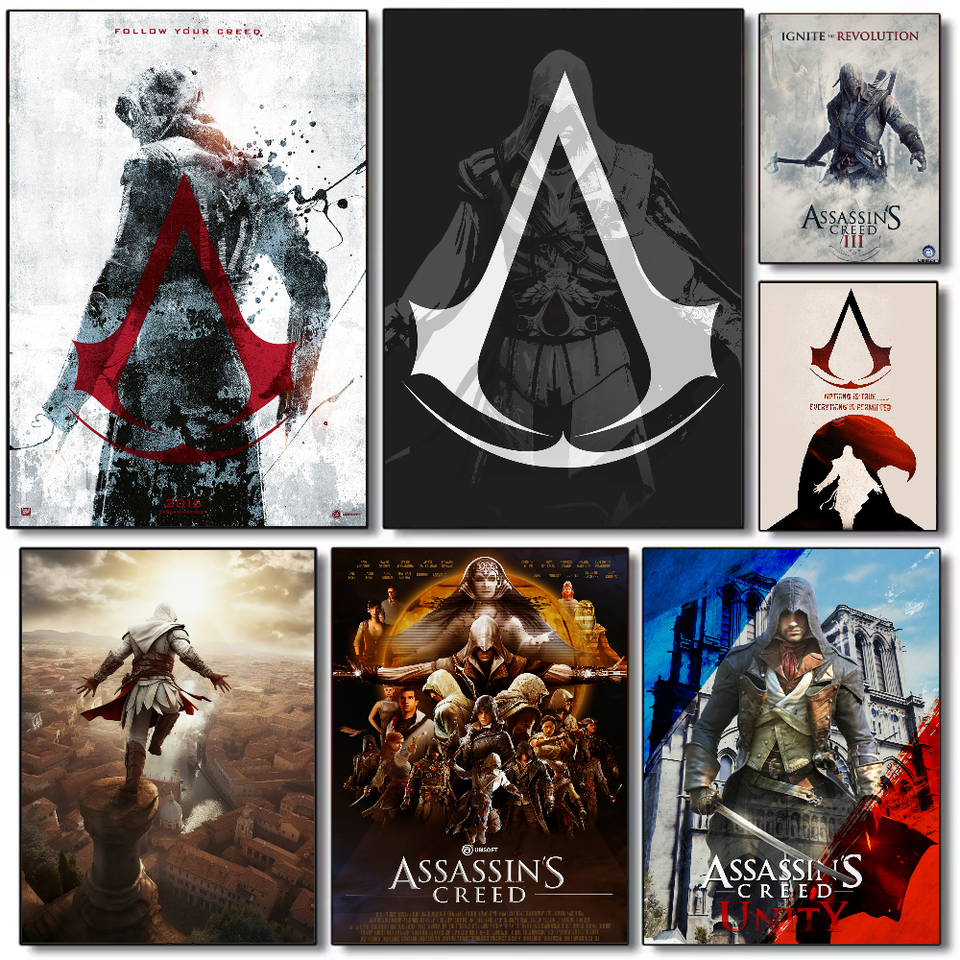 

Плакат Assassin's Creed, PVC