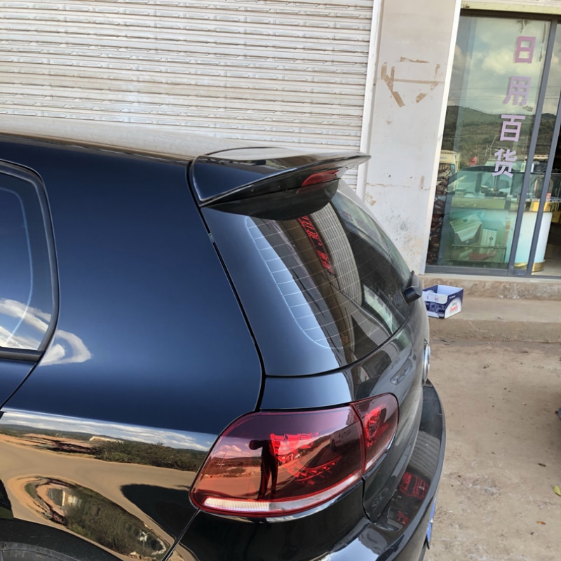 

Спойлер для volkswagen golf 6, модель 2010-2013, легкая фара для гольфа 6, спойлер из АБС-пластика для заднего крыла автомобиля, грунтовка, цветной спойлер