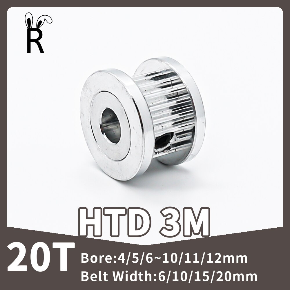 

Зубчатый шкив HTD 3M 20T алюминиевый