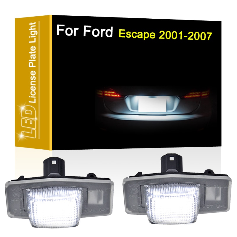 

12 В фонарь для номерного знака в сборе для Ford Escape 2001 2002 2003 2004 2005 2006