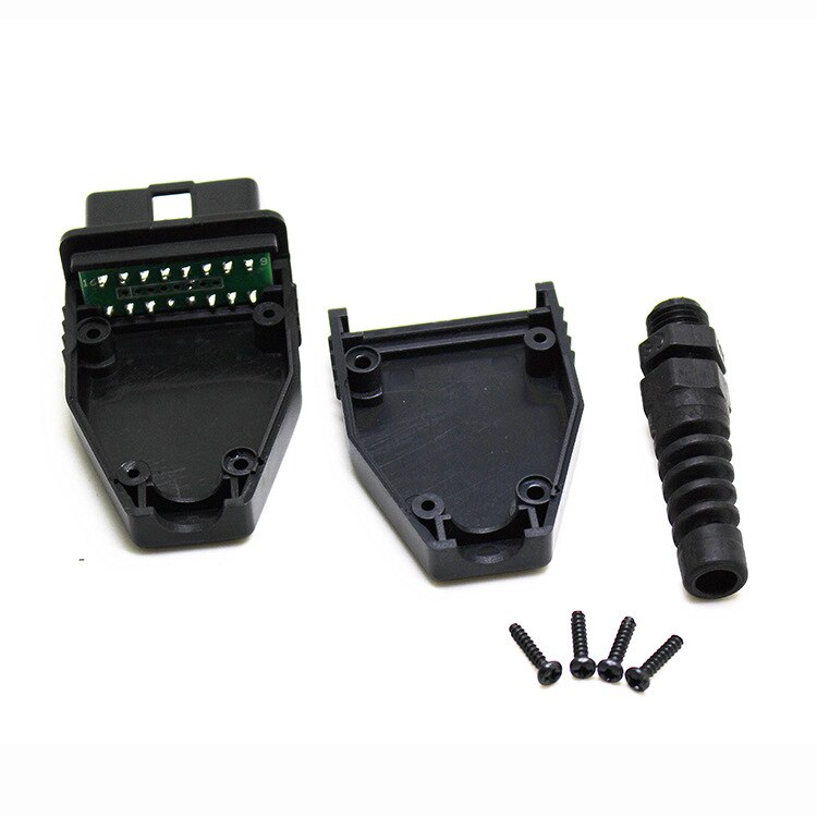 

Комплект универсальных 16-контактных разъемов OBD2