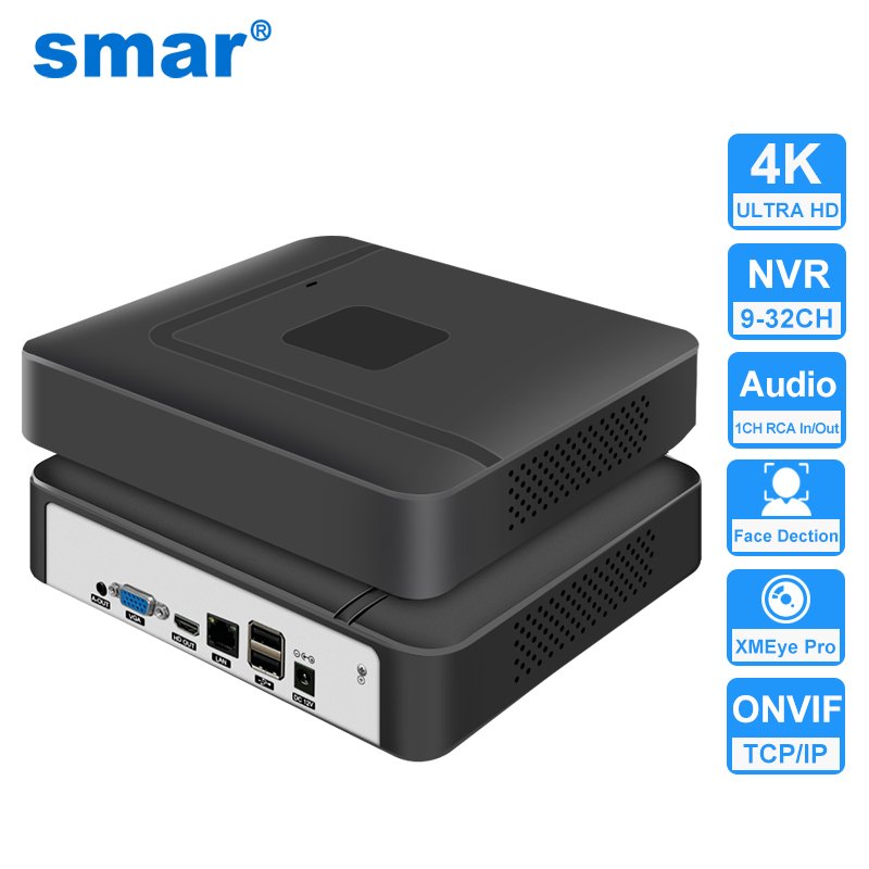 

Smar N1004F/N1008F/N1016GL сетевой видеорегистратор H.265 для IP-камер