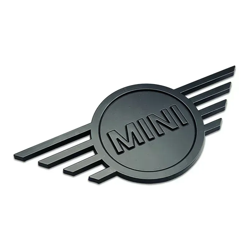 

Металлическая передняя эмблема автомобиля 14,5x6,5 см для Mini Cooper Countryman Clubman JCW F55 F56 F54 R56 R60 F60, аксессуары для задних значков