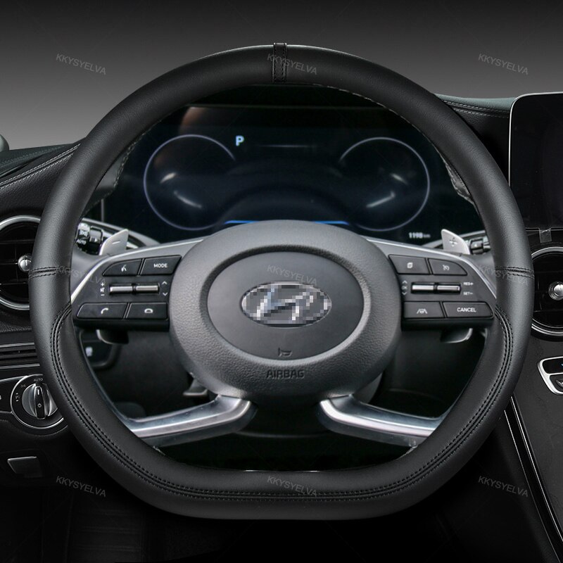 

Искусственная кожа из микрофибры, D-образная искусственная кожа для Hyundai Creta II 2021 2022, автомобильные аксессуары