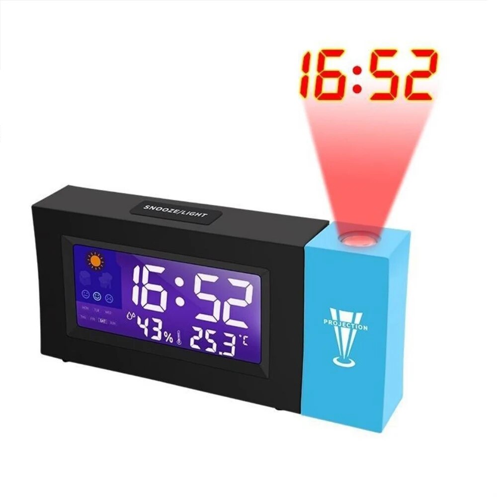 

Голосовой проекционный будильник Wake Up