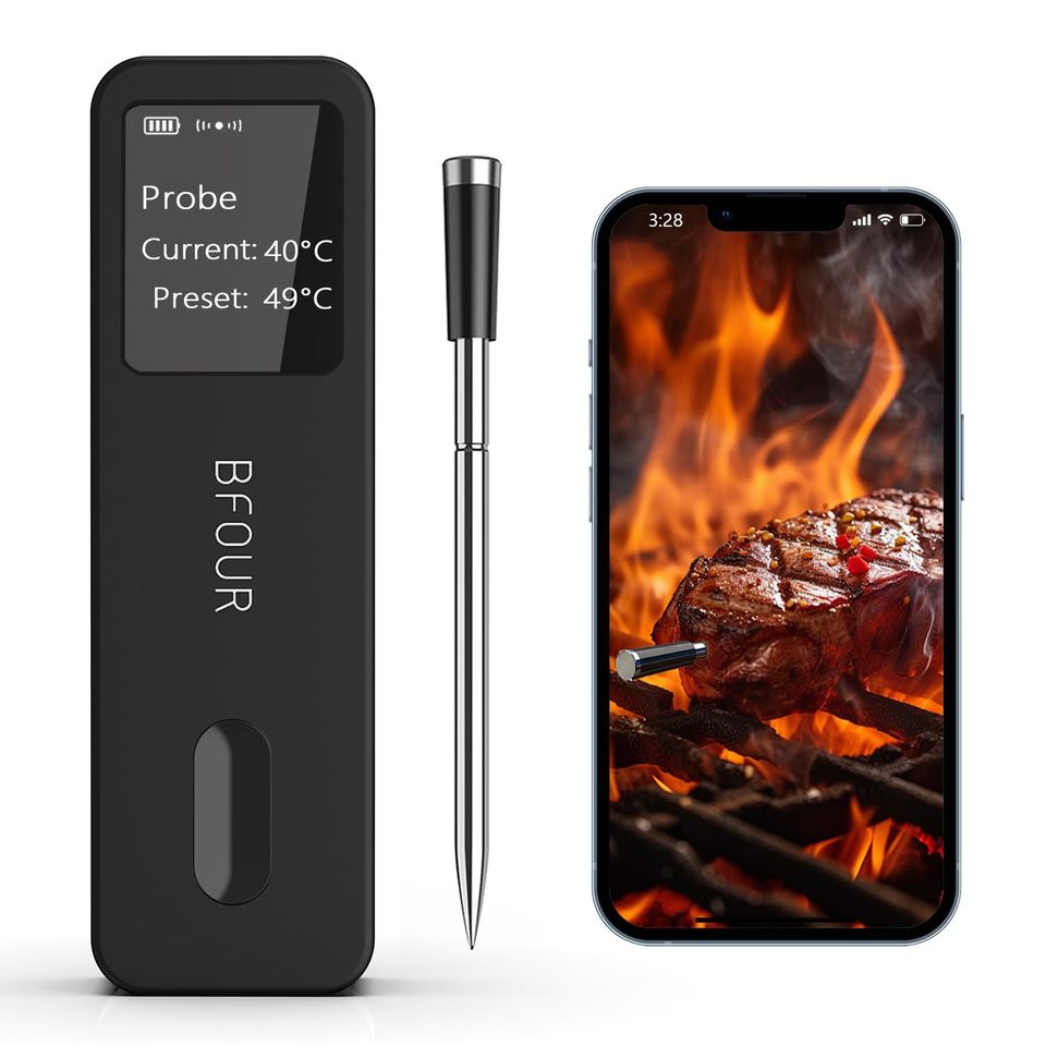 

Беспроводной термометр для мяса Bluetooth