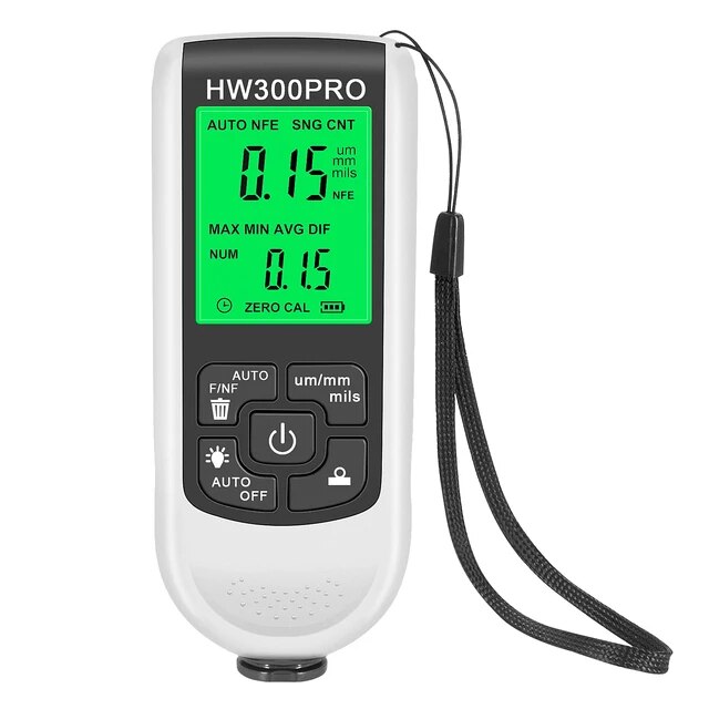 

JUANJUAN HW-300 Измеритель толщины лакокрасочного покрытия