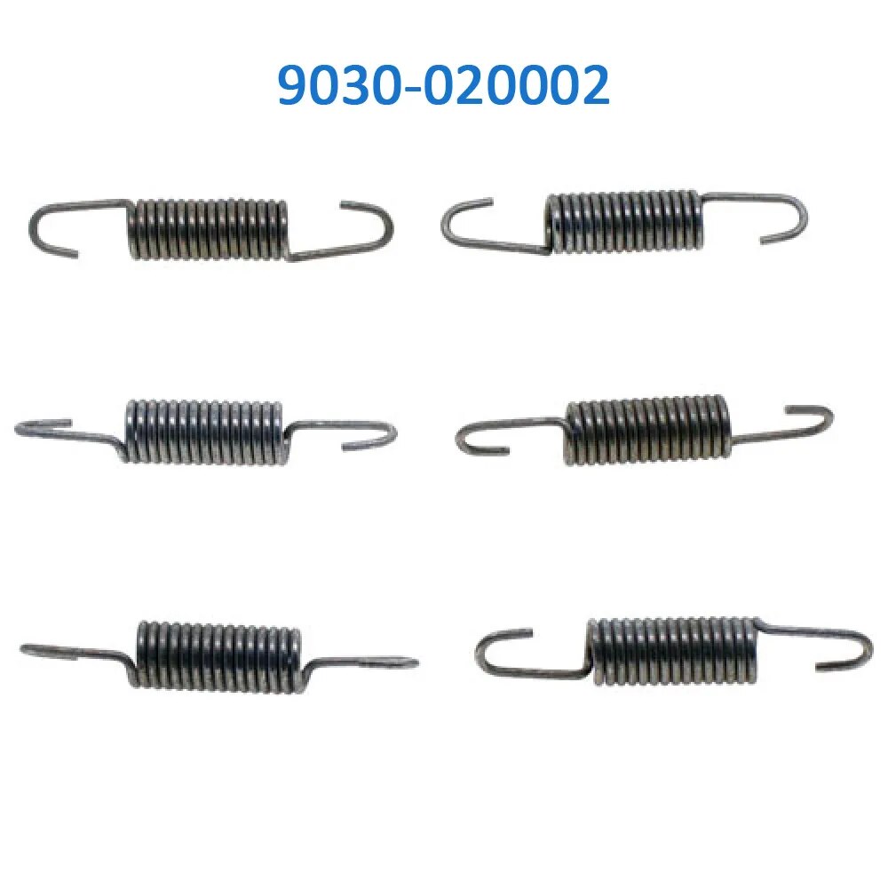 

6 шт. пружина глушителя CF9030-02000 для CFMoto ATV SSV UTV аксессуары UForce 500 U5 CF500 500ATR 500UU ZF UF CF Moto Part