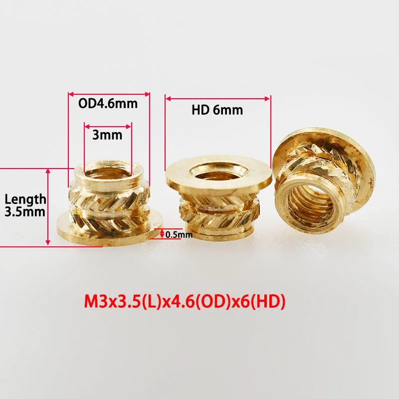 

Латунные фланцевые гайки M2 M3 M4 M5 M6 M8