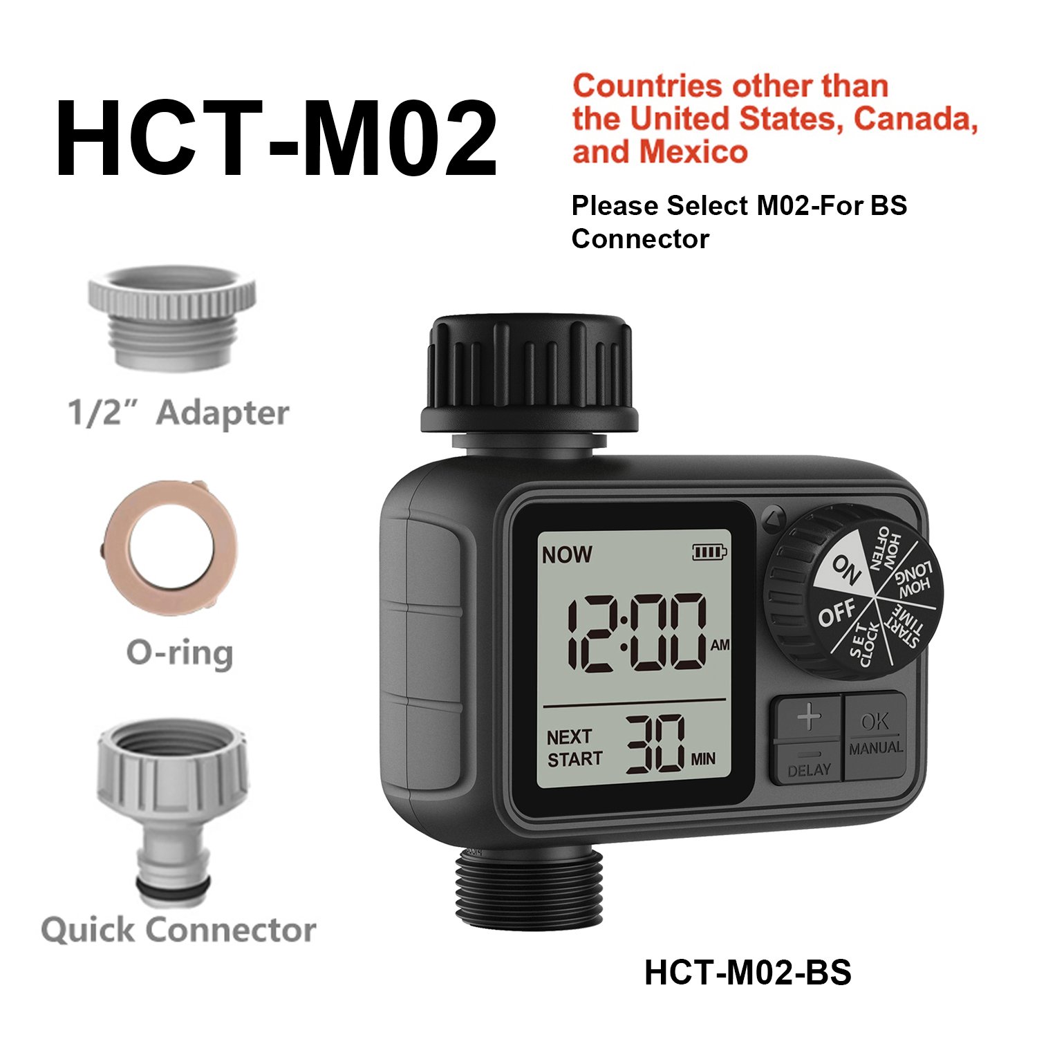 

Таймер для полива Eshico HCT-M02