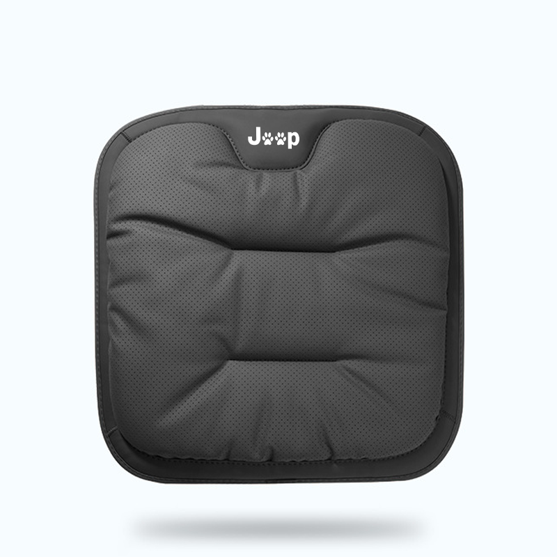 

3D кожаный чехол на автомобильное сиденье для Jeep Renegade Compass Wrangler JK JL Grand Cherokee, утолщенная мягкая подушка для автокресла, подушка для автомобильного стула
