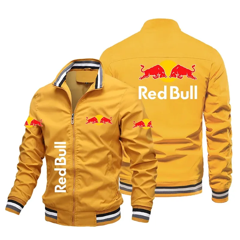 

Мужская гоночная куртка Red Bull 2024, новая модная повседневная мотоциклетная куртка, спортивная одежда на заказ, одежда для гоночной команды Red Bull, пальто