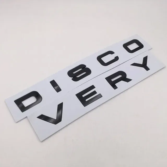 

3d логотип ABS Discovery с буквами, передний капот автомобиля, гриль, значок багажника для Land Rover Discovery 4, эмблема, наклейка, аксессуары