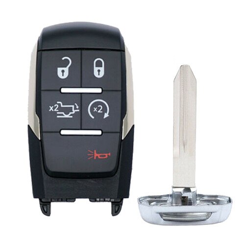 

Клавиатура KEYECU 3/4/5 для Dodge RAM Pickup HD 2500 3500 4500 5500 2019 2020 2021 433MHz 4A Chip Remote Key 68375456AB