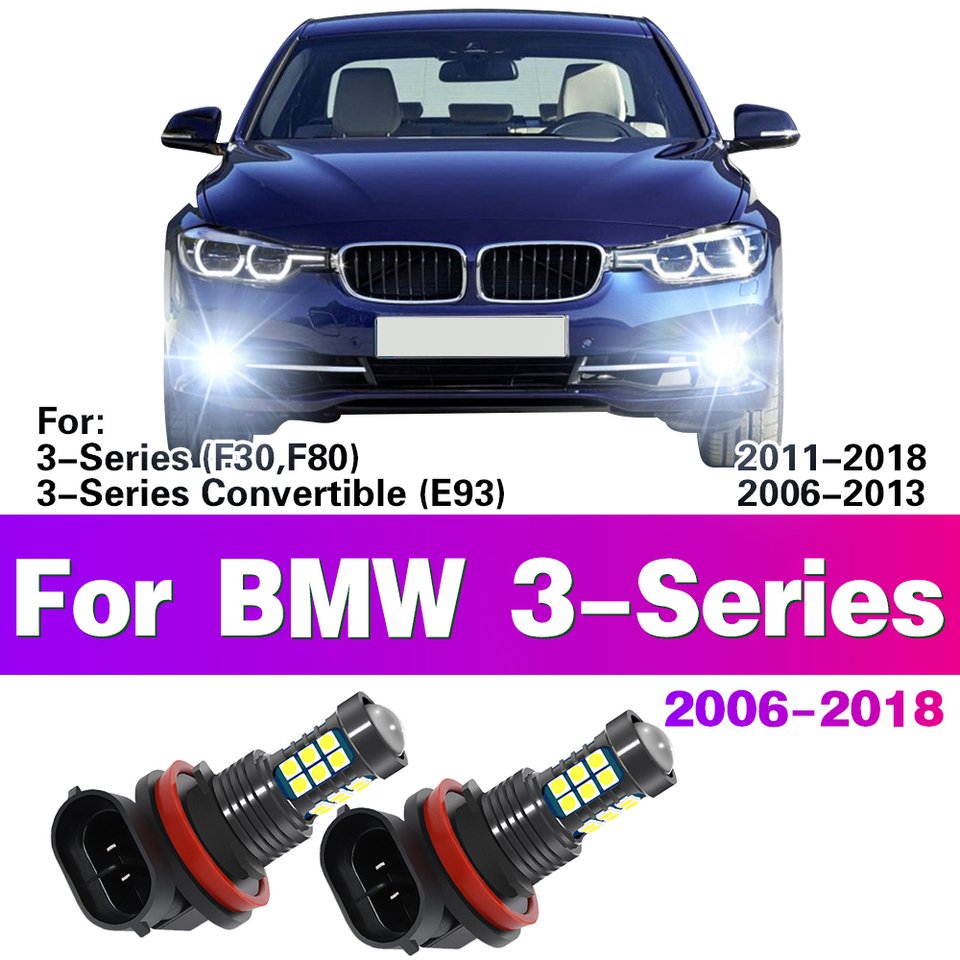 

2 шт., автомобильные передние противотуманные лампы для BMW 3 серии F30 F80 E93 2006 - 2018 2007 2008 2009 2010 2011, автомобильные аксессуары