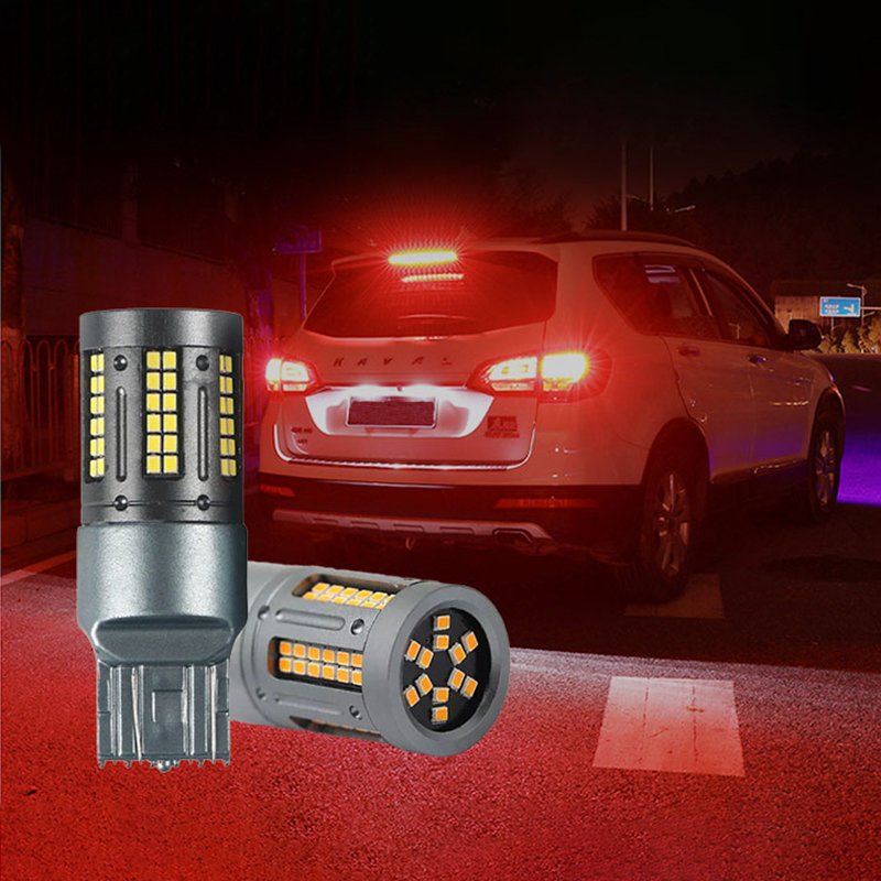 

2 шт. 2016 84smd Canbus светодиодные лампы S25 1156 P21W BA15S LED BAY15D BAU15S PY21W T20 LED 7440 7443 W21W 1157 для указателя поворота