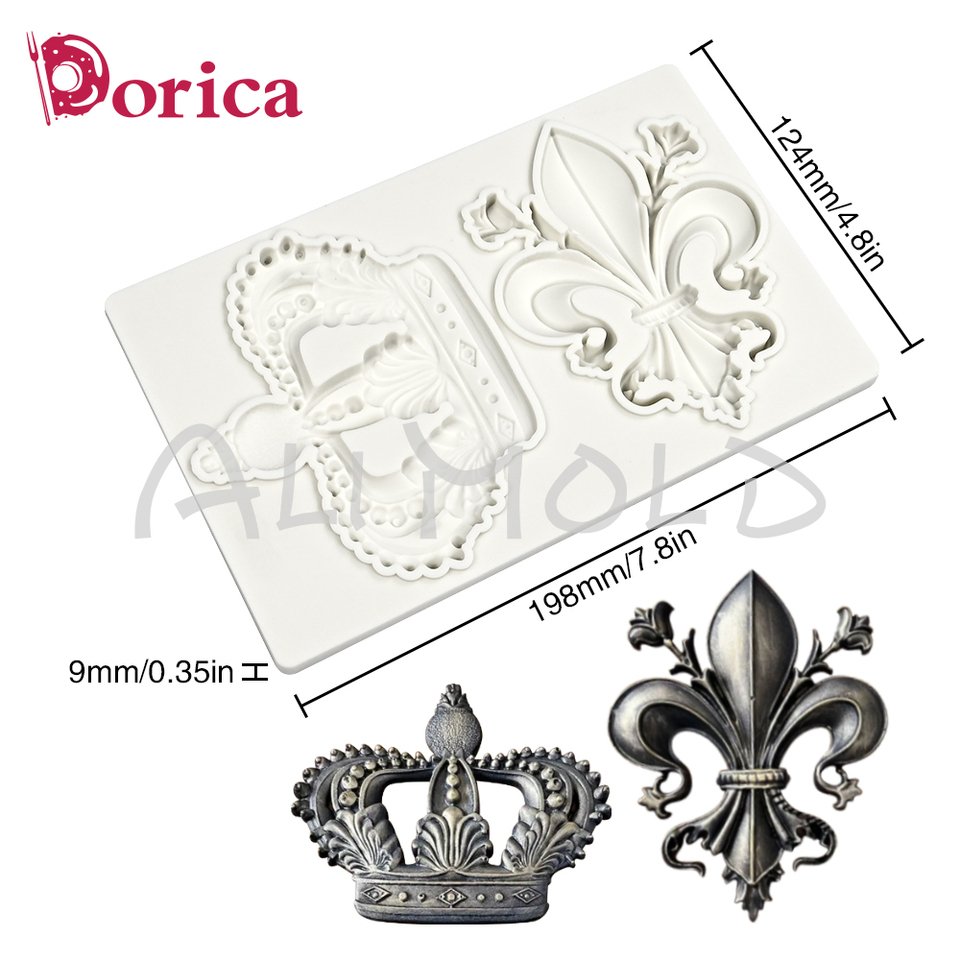 

Силиконовая форма для торта Dorica, дизайн короны
