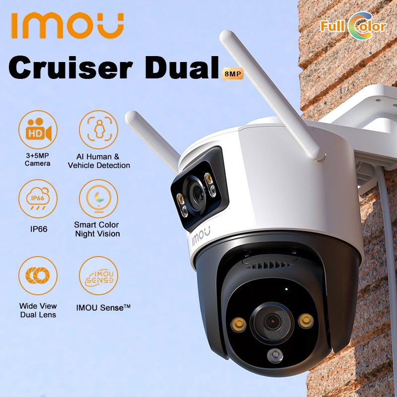 

IMOU Cruiser Dual 8MP IP-камера