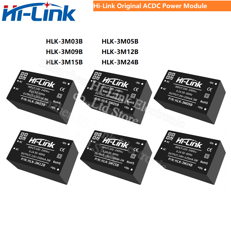 

Импульсный источник питания Hi-Link HLK-PM01 220В-5В 3Вт