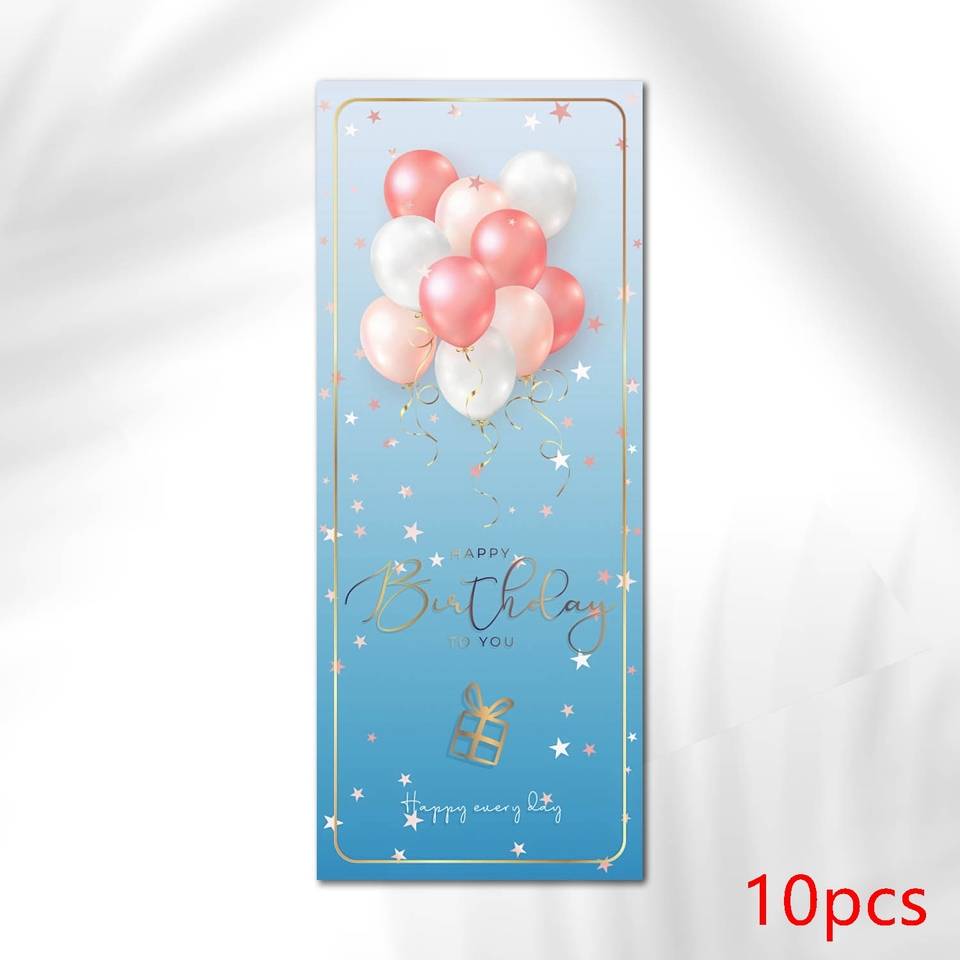 

Набор наклеек "С днем рождения", 10-30 шт