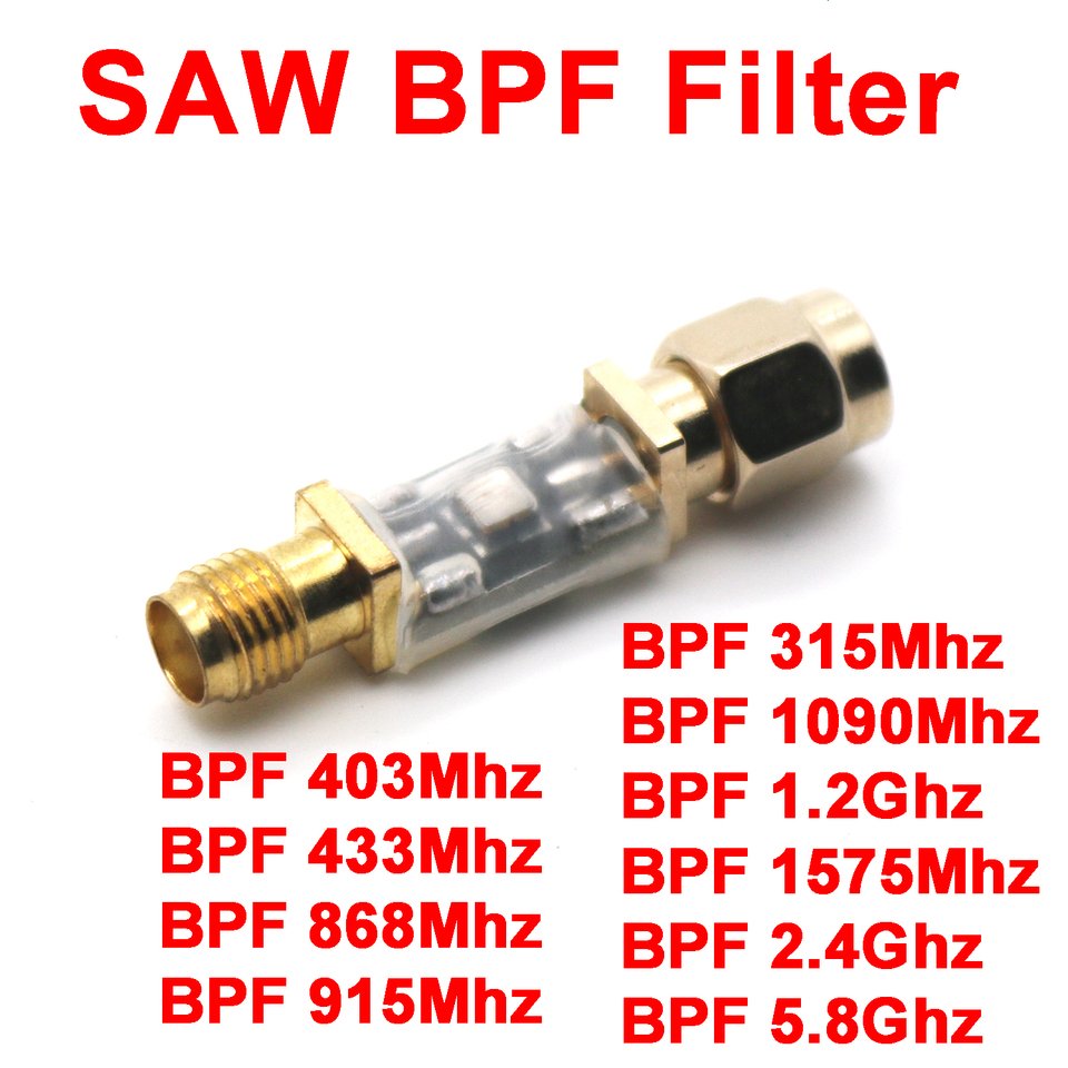

SAW Bandpass Filter BPF 433MHz