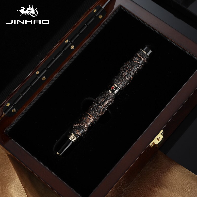 

Винтажная перьевая ручка JinHao Dragon